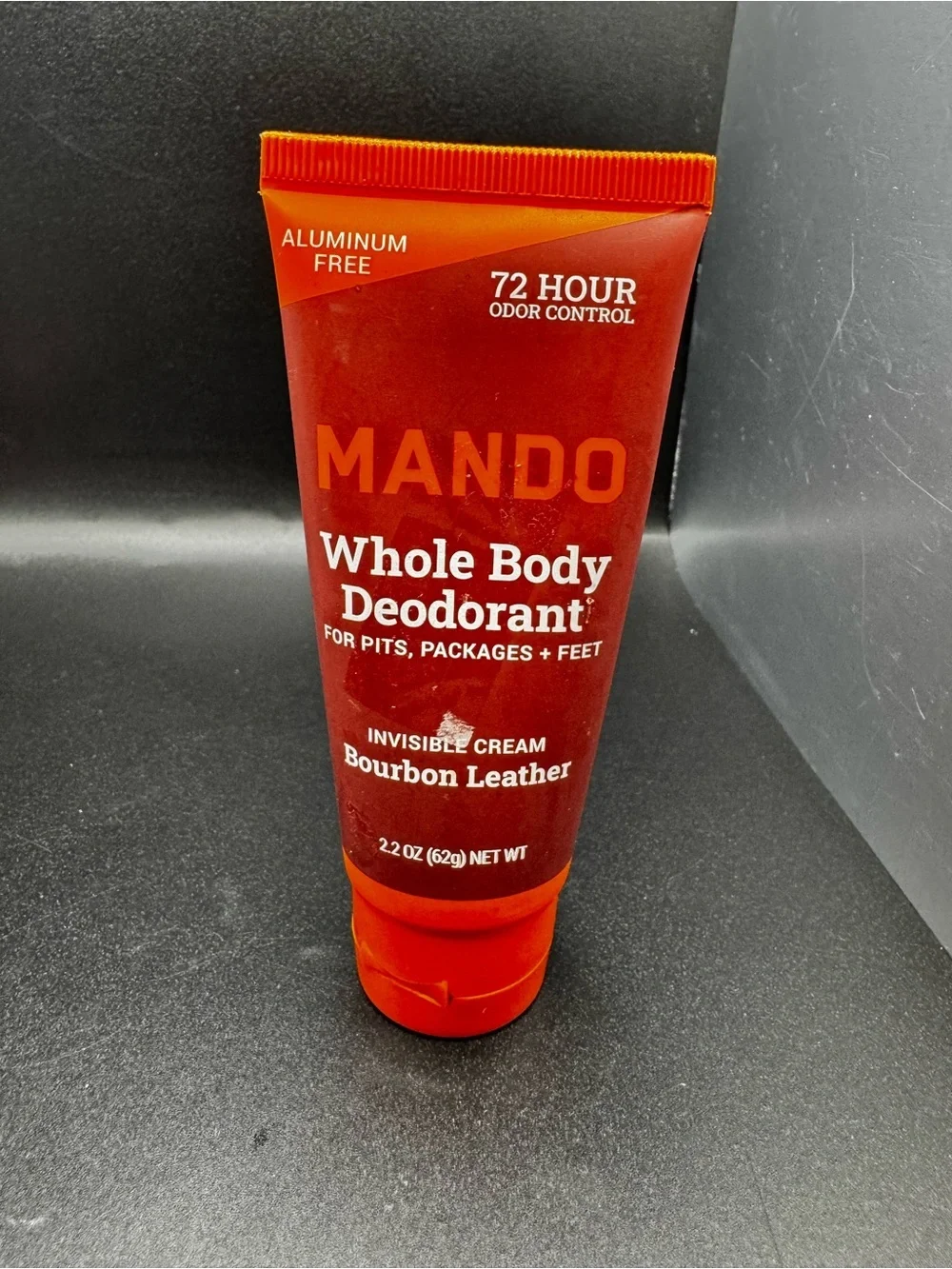 NWT Whole Body Deodorant Invisible Cream - Bourbon Leather 2.2oz